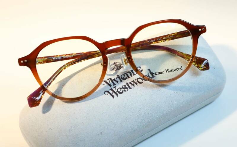 新品　Vivienne Westwood◆ヴィヴィアンウエストウッド　メガネフレーム◆40‐0008　Col.2　セルフレーム