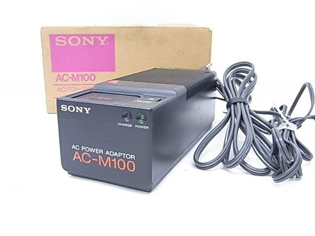 e10706　SONY　AC-M100　ACパワーアダプター　ソニー　通電確認済　元箱
