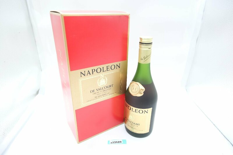 【z23599】未開栓 NAPOLEON DE VALCOURT デ ヴァルコート ナポレオン ブランデー 700ml 40％ 箱付き 格安スタート