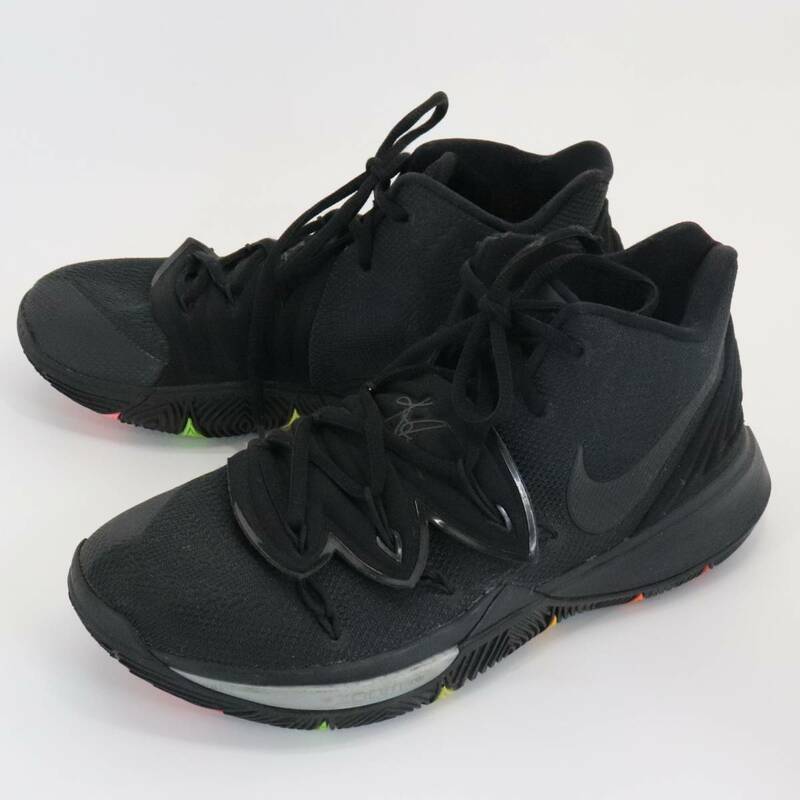 中古 NIKE ハイカットスニーカー 26cm ブラック AO2919-001 カイリー5 KYRIE5