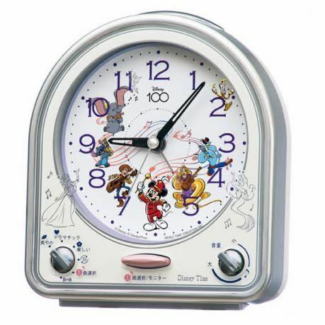 Disney セイコークロック 目覚まし時計 ディズニー100 100周年記念モデル