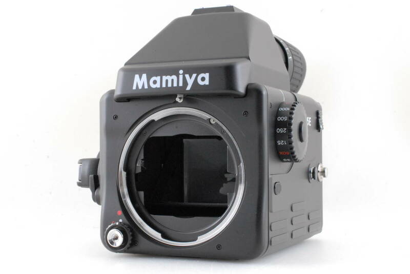 【超美品 保障付 動作確認済】Mamiya 645 E Medium Format Camera Body w/220 Film Back マミヤ 中判フィルムカメラ #Q5434