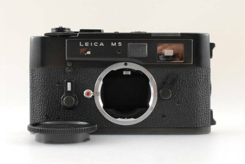 【美品 保障付 動作確認済】Leica M5 Black 35mm Rangefinder Film Camera Body ライカ レンジファインダー #Q5852