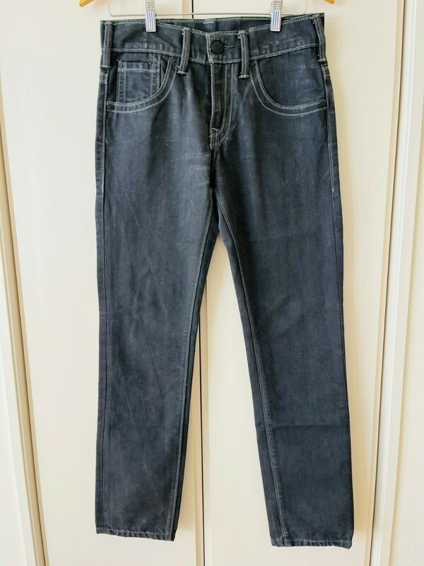 F8742cE LEVI’S511 リーバイス511 デニムパンツ サイズW30 L32 (M位) グレー系 メンズ ストレートパンツ ジーンズ ジーパン