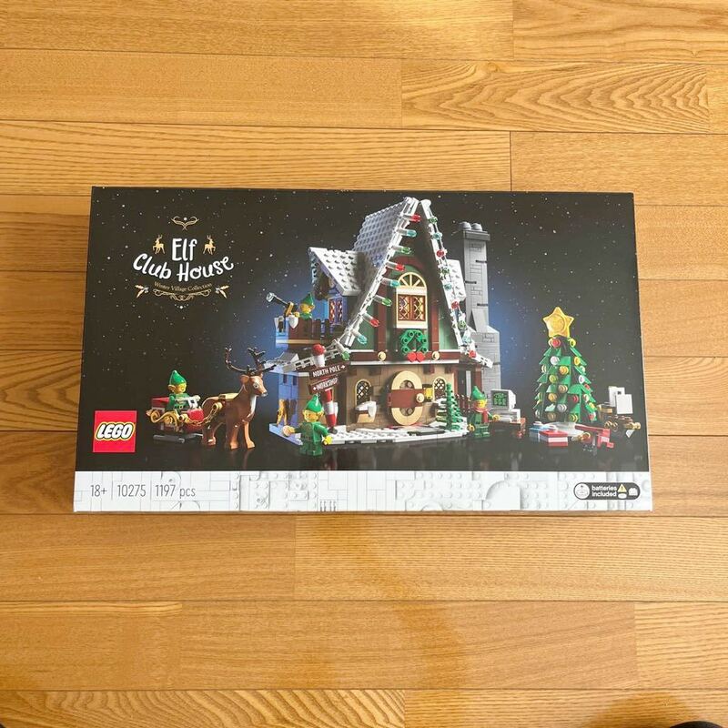 レア★廃盤品 送料無料【新品未開封】正規品 レゴ LEGO Elf Club House Set 10275 クリスマス ウィンター ビレッジ エルフのクラブハウス