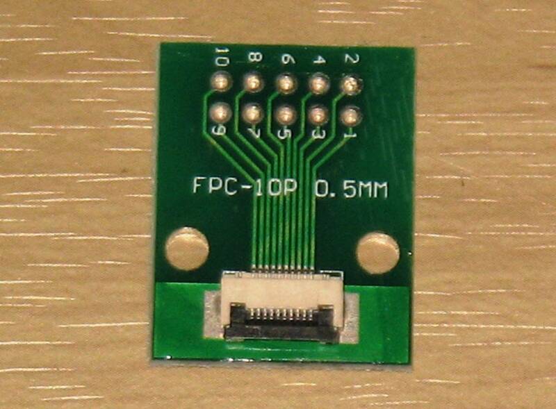 (送料82円～) 10ピン 0.5mm FFC FPC ⇔ 10P DIP 2.54mm PCB 変換 基盤 アダプタ