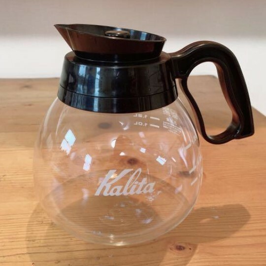 カリタ 耐熱ガラス コーヒーデカンタ 1.8L 新品 #32003 Kalita 未使用品 ブラック