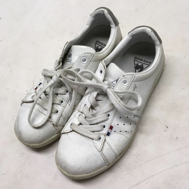 送料込み★le coq sportif ルコックスポーティフ★スニーカー　レディースシューズ★24.0㎝　#51112s400