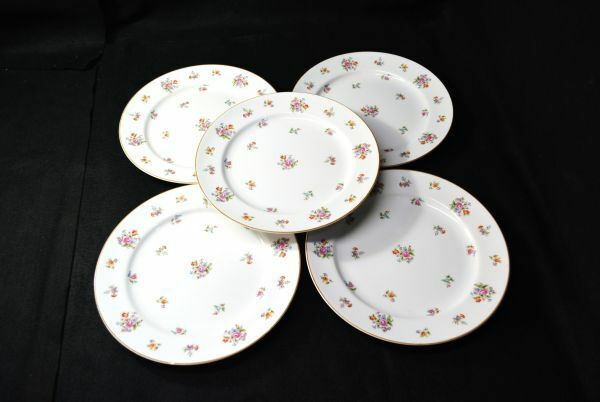 未使用 日本陶器會社５枚 皿 銘々皿 飾皿 プレート まとめ売り 洋食器