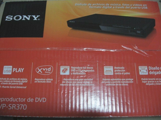 SONY DVDプレーヤー DVP-SR370 ※リージョン4 ※リージョンフリー× 商品説明参照