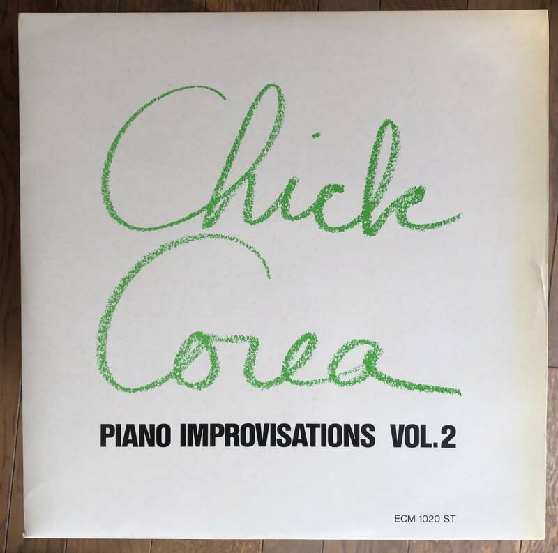Chick Corea / Piano Improvisations Vol.2 / ECM 1020ST / チック・コリア / 新品同様