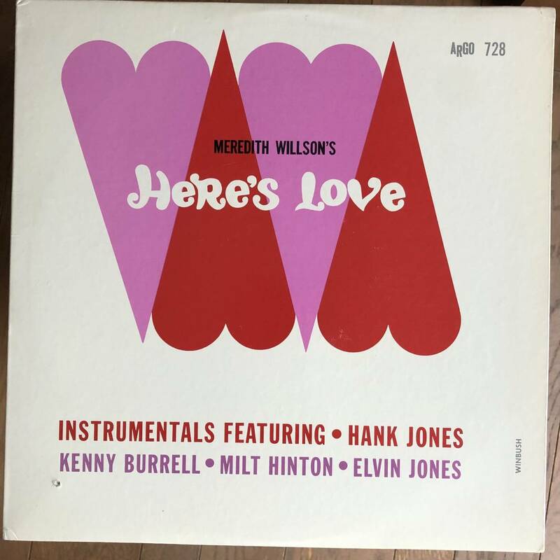 Here's Love / Hank Jones / Argo / 新品同様