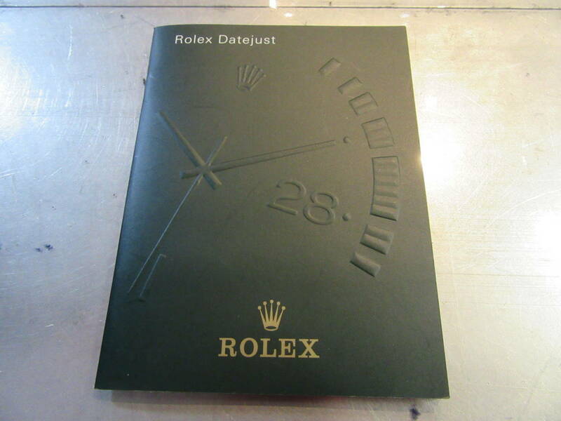 ROLEX DATEJUST BOOKLET ロレックス デイトジャスト 小冊子 79178G Cal.2235