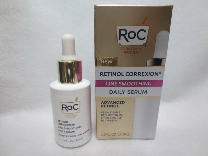 新品 RoC　ロック レチノールコレクシオン ライン スムージング デイリーセラム 30ml