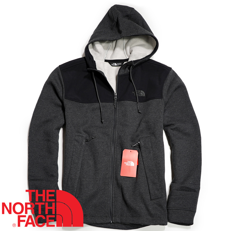 【新品本物 USA購入】THE NORTH FACE ノースフェイス ■ ABC Fleece Hoodie ■ ヘザーグレー / XL ■ロゴ フルジップ パーカー 海外限定