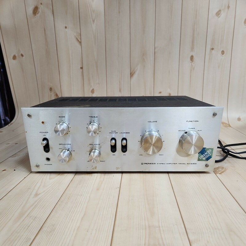 Pioneer ステレオアンプ プリメインアンプ コントロールアンプ SA-6300