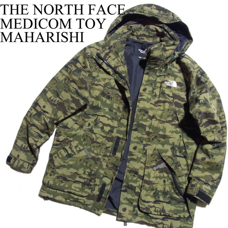 THE NORTH FACE × MAHARISHI × MEDICOM TOY 迷彩 GORE-TEX マカルジャケット マウンテンパーカー L NP19513 ノースフェイス マハリシ