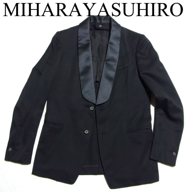 MIHARAYASUHIRO ミハラヤスヒロ 2WAY タキシード ジャケット 44 黒 ブラック