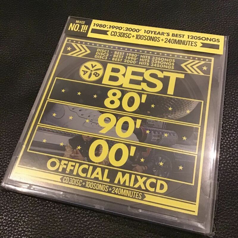 BEST80’/90’/00’ OFFICIAL MIXCD/輸入盤