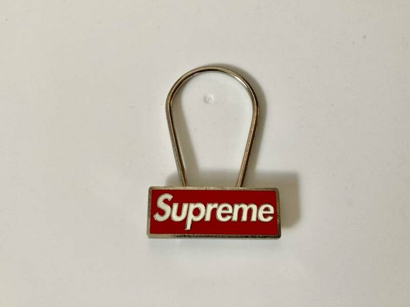 Supreme 15AW Clip Keychain Box Logo 良品 シュプリーム クリップ ボックスロゴ キーチェーン キーホルダー