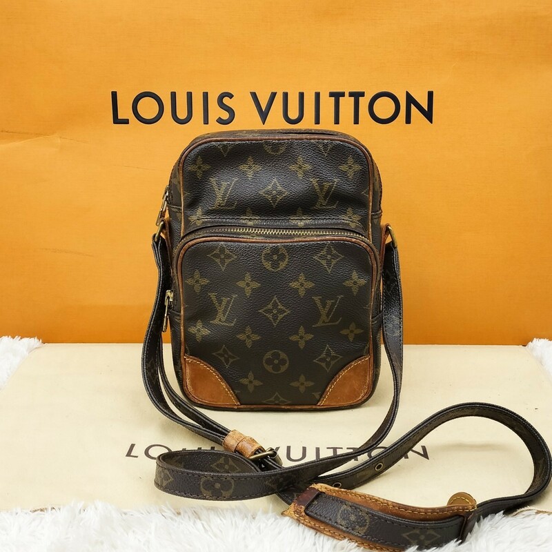 正規品 LOUISVUITTON ルイヴィトン ヴィトン アマゾン モノグラム ショルダーバッグ ミニショルダー ミニバッグ 肩掛け可 M45236