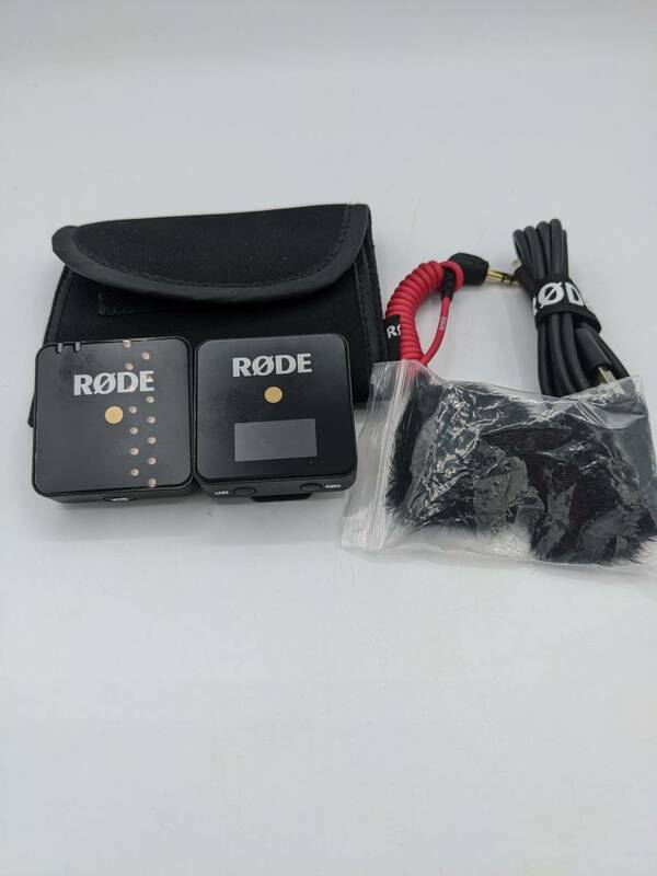 N33236 【美品】RODE WIRELESS GO ロードマイクロフォンズ ワイヤレスゴー 超小型ワイアレスマイクロフォンシステム