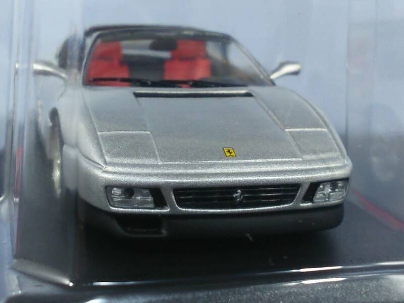 Ferrariコレクション #33 348 TS シルバー タルガトップ 送料410円 同梱歓迎 追跡可 匿名配送 縮尺1/43 フェラーリ アシェット