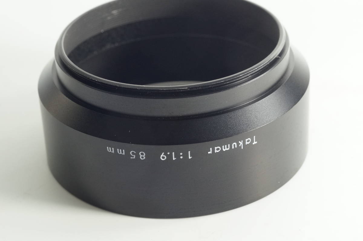 130『とてもキレイ』ASAHI PENTAX TAKUMAR 85m F1.9用 メタルレンズフード ペンタックス