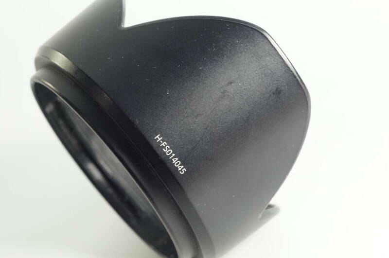 240『送料無料 並品』Panasonic LUMIX H-FS014045 パナソニック ルミックスG VARIO 14-45mm F3.5-5.6用　レンズフード