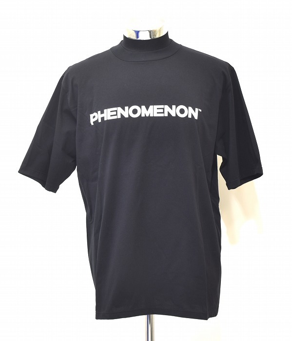 PHENOMENON（フェノメノン）ORIGINAL TEE オリジナル ロゴ Tシャツ OG LOGO S/S T-Shirt 復刻 MCM BLACK XL エムシーエム カットソー