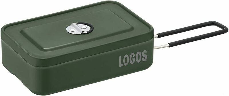 ロゴス LOGOS カラー グリーン メスキット 88230254 キャンプ ソロキャンプ キャンプ飯 BBQ メスティン 調理器具 4981325502836