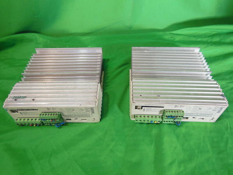 hf231118-005E5 LENZE EVF8202-E Frequency Inverter 2個セット PLCプロセッサー 中古 通信機器 PLCプロセッサ 電子機器