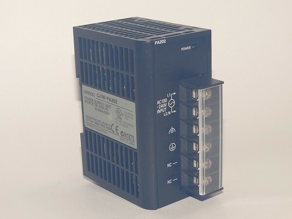OMRON■PLC 電源ユニット CJ1W-PA202 5V 2.8A 24V 0.4A 14W AC100V 240V 制御 プログラマブルコントローラ SYSMAC CJ1 シーケンサ オムロン