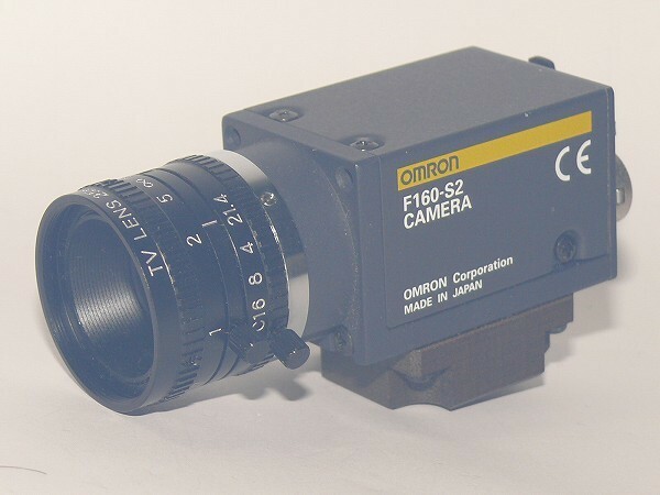 OMRON■視覚センサ用 カメラ F160-S2 レンズ 25mm Cマウント 1/3インチ CCD 画像処理 画像認識 画像検査 F160 オムロン