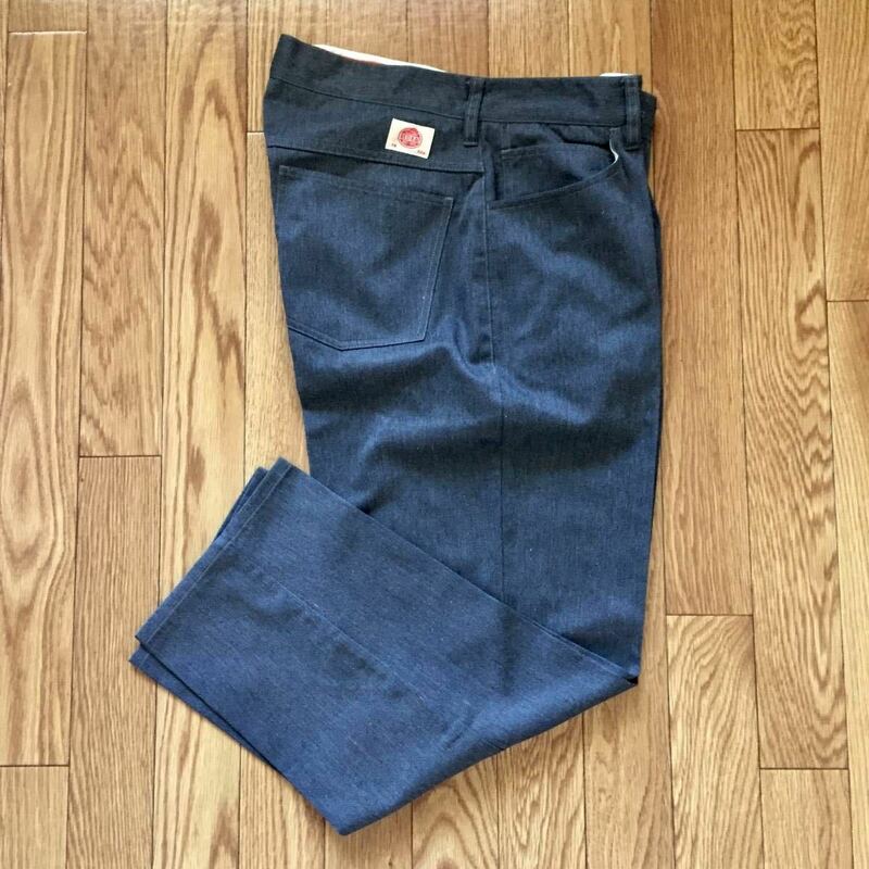 美品 RED KAP TOMORROWLAND BLUE WORK Work pants レッドキャップ トゥモローランド別注 トラウザーズ ワークパンツ Sサイズ ワークウェア