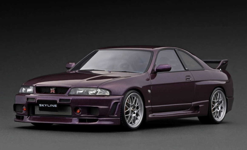 1/18 イグニッションモデル Nissan Skyline GT-R (BCNR33) Midnight Purple●