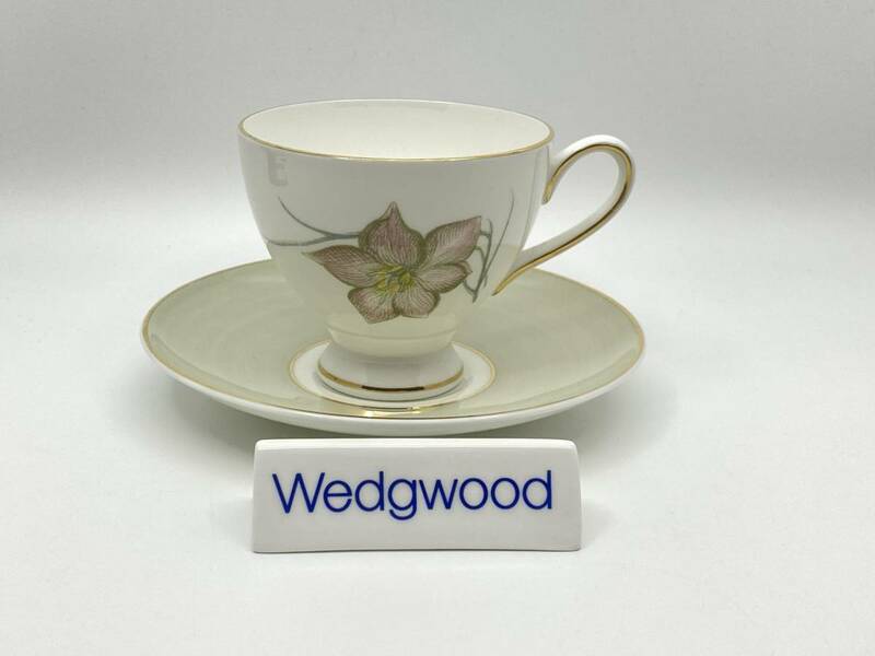 WEDGWOOD ウェッジウッド SUSIE COOPER DAY LILY Tea Cup & Saucer スージー・クーパー デイリリー ティーカップ&ソーサー C981 *L182