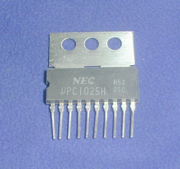 音声電力増幅用パワーアンプＩＣ　日電 μPC1025H (uPC1025H)