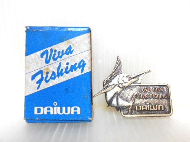 ☆☆　Daiwa ViVa Fishing　ビバ フィッシング バッジ　カジキ　ダイワ精工　コネリー　ロビン　バスジャッカー　バルサミノー　☆☆