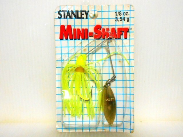 ☆☆　STANLEY MINI-SHAFT 1/8oz SINGLE WILLOW CH ミニシャフト シングルウィロー スタンレー バイブラシャフト　未使用品　☆☆　