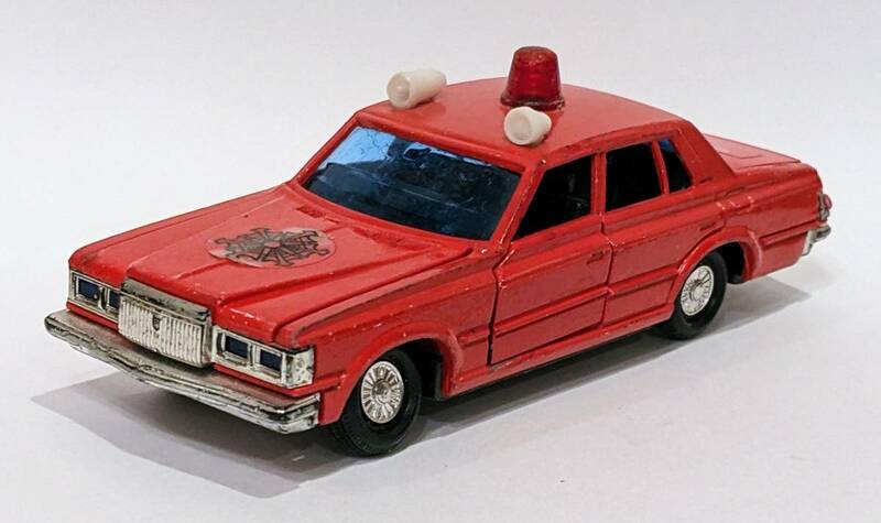 当時物　ダイヤペット　トヨタ・クラウン　消防広報車　日本製　ヨネザワ