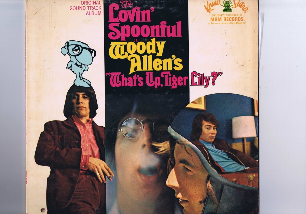 オリジナルインナースリーブ付き US盤 LP The Lovin' Spoonful / In Woody Allen's What's Up, Tiger Lily? モノラル盤 KLP 8053