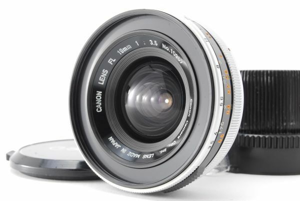 [AB- Exc] Canon FL 19mm f/3.5 MF Wide Angle Lens for FL/FD-Mount From JAPAN 8654