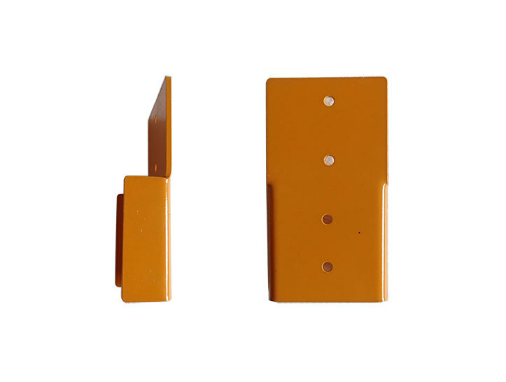 角材・垂木3.6×4.5cm対応　連結　延長交差金具　鉄製　木材組立補強