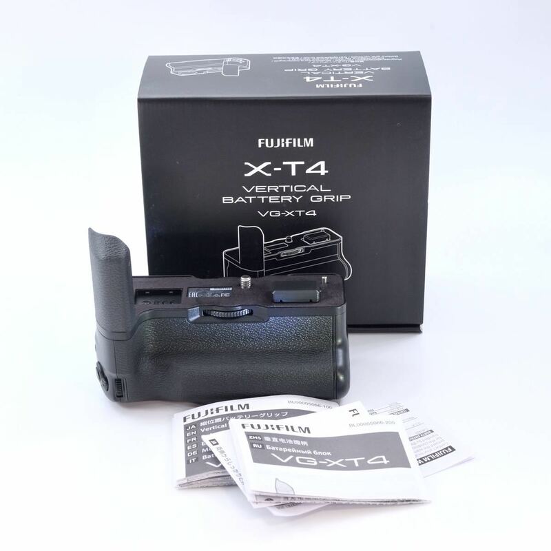 【新品】FUJIFILM 富士フイルム VG-XT4 X-T4専用縦位置バッテリーグリップ