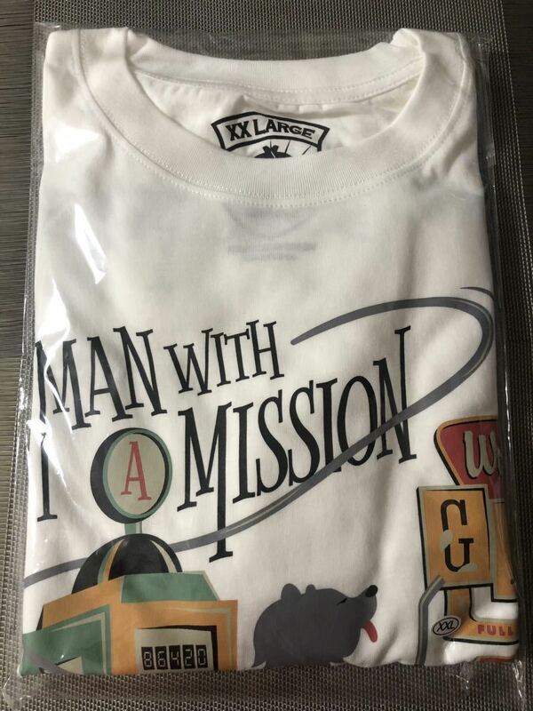 MAN WITH A MISSION REFUELING LONG Tシャツ ロンT ライブグッズ 未開封 XXL