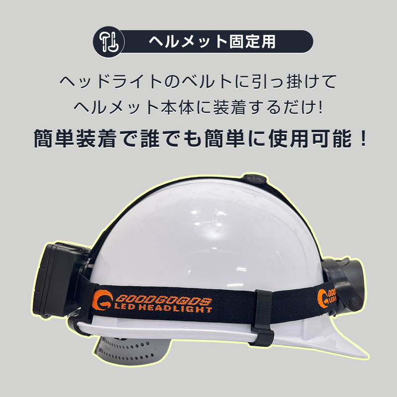 ヘルメットホルダー ヘルメット クリップ LED ヘッドライト用 4 個入り 固定バンド バンドホルダ ー ヘッドライト HRD04-HL