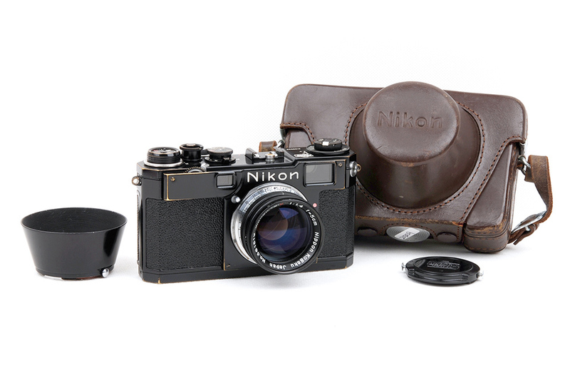 【美品】NIKON/ニコン S2 + NIKKOR-S 50mm f1.4 前期 ブラックペイント カメラ セット