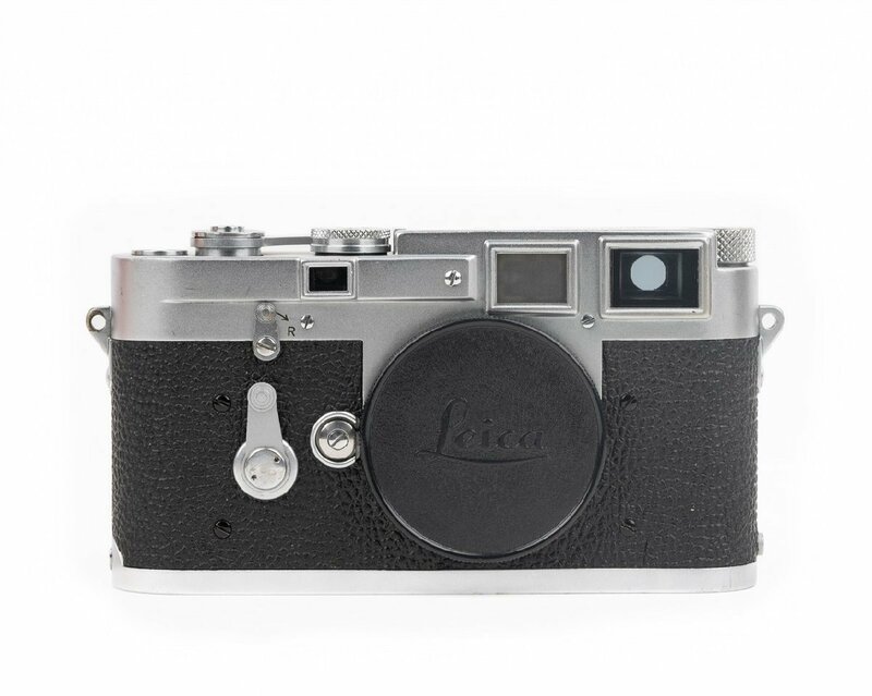 【コレクション】Leica /ライカ　M3 Double Stroke Silver Camera シルバーM3ダブルストロークボディ 7001xx #jp27435