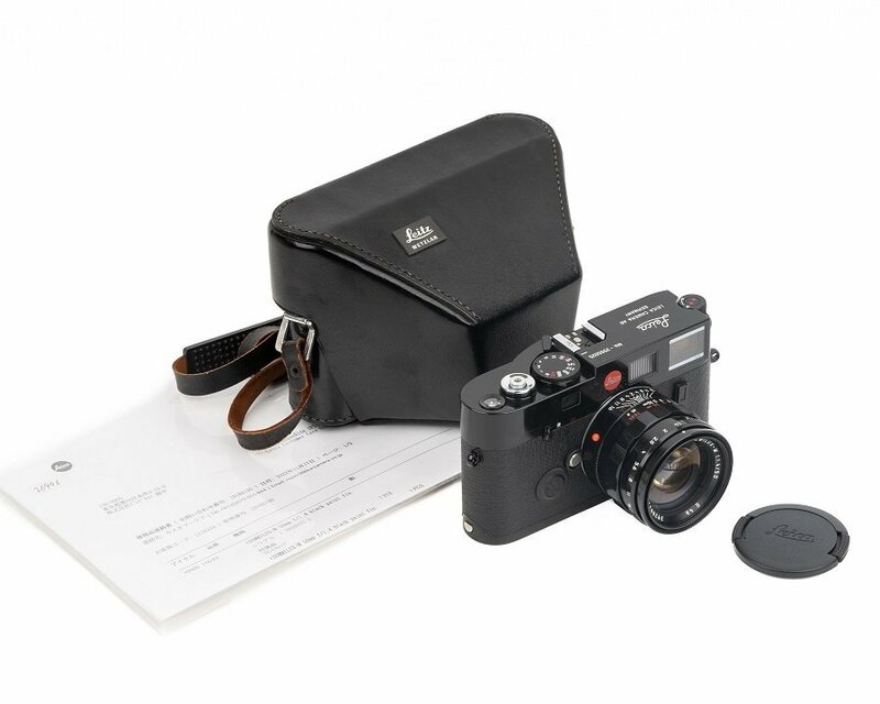 Leica/ライカ　M6 TTL ICS 0.85 限定ブラックペイント　ボディ + Summilux-M 50mm　Ｆ1.4 E46ブラックペイント　レンズ #jp26996